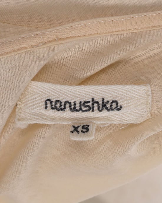Nanushka T-Shirt aus Polyester - Beige - Image 4