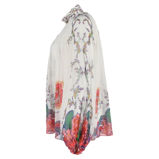 Zimmermann Lovestruck Blouson-Bluse aus cremefarbener Baumwolle - Image 2