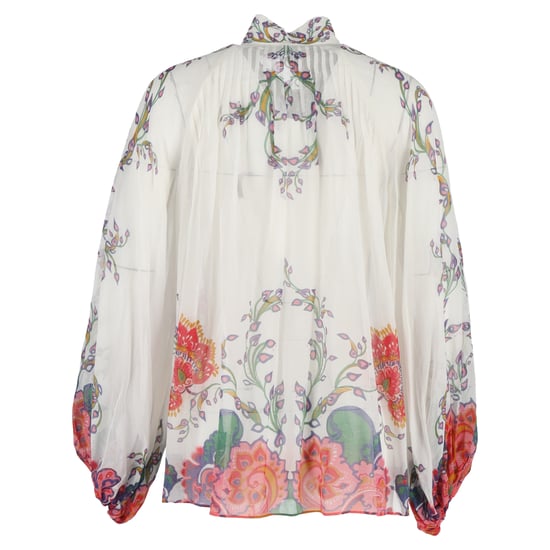 Zimmermann Lovestruck Blouson-Bluse aus cremefarbener Baumwolle - Image 3