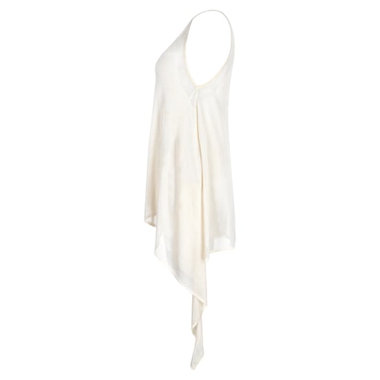 Emilio Pucci – Asymmetrisches ärmelloses Top aus weißer Viskose - Image 2
