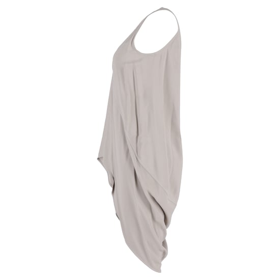 Rick Owens Draped Tunika Long Top aus grauer Viskose - Image 2