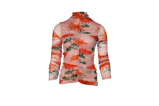 Diane von Furstenberg Top aus floralem Nylon - Image 4