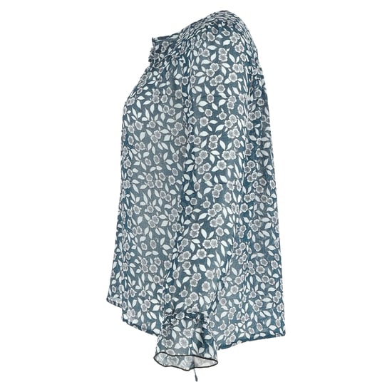 Ba&sh Beatrix Bluse mit Print aus blauem Polyester - Image 2