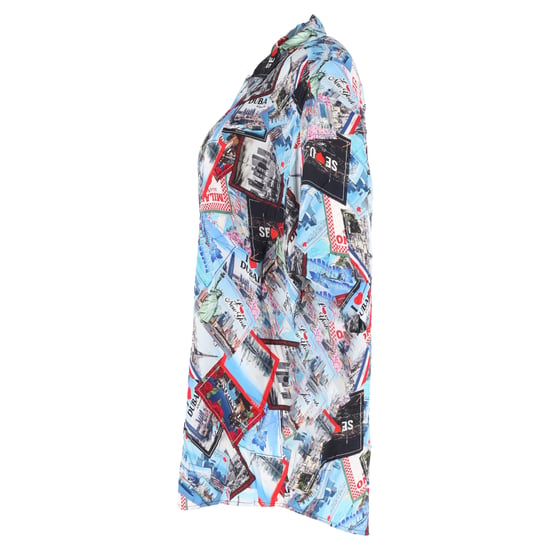 Balenciaga Pre-owned All Over Cities Hemd aus Seide - Mehrfarbig - Image 2