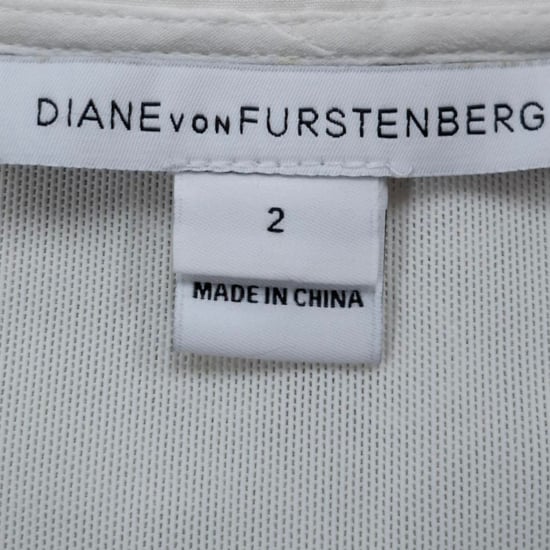 Diane von Furstenberg Minikleid mit Blumenstickerei aus weißer Baumwolle - Image 3