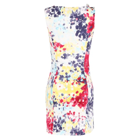 Love Moschino Minikleid mit Print und Rüschenbesatz aus mehrfarbiger Baumwolle - Image 3