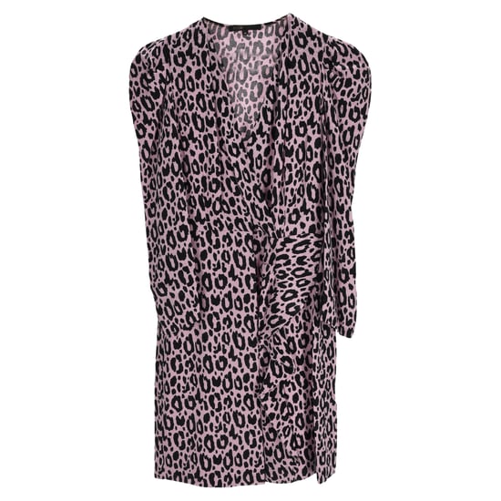 Maje Minikleid mit Tiermuster in Multicolor Cupro - Image 1