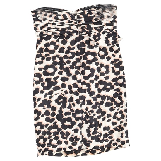 See by Chloé bedrucktes, trägerloses Minikleid aus Seide mit Animal-Print - Image 2