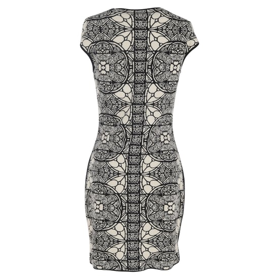 Alexander McQueen bedrucktes Minikleid aus mehrfarbiger Wolle - Image 3