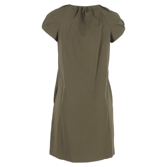 Diane von Furstenberg Luisa Minikleid aus olivgrünem Nylon - Image 3
