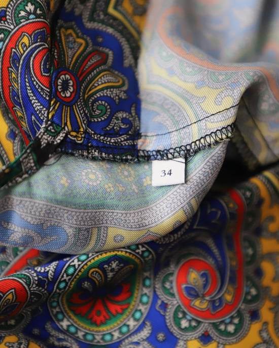 Sandro Rayan Minikleid mit V-Ausschnitt und Print aus mehrfarbigem Polyester - Image 5