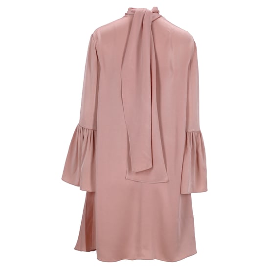 Fendi Minikleid mit Rollkragen und Rüschenärmeln aus rosa Viskose - Image 3