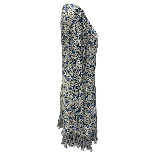 Maje Minikleid mit Print und langen Ärmeln aus mehrfarbigem Polyester - Image 3