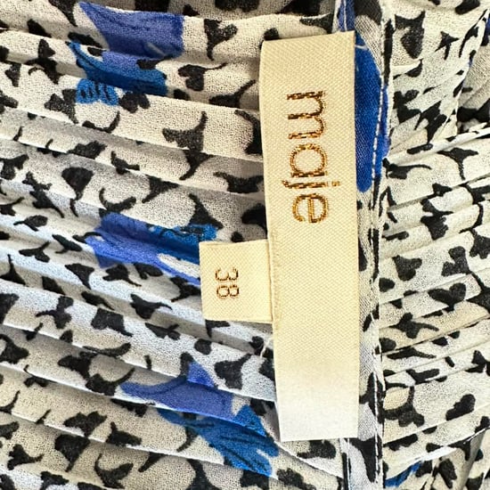 Maje Minikleid mit Print und langen Ärmeln aus mehrfarbigem Polyester - Image 4