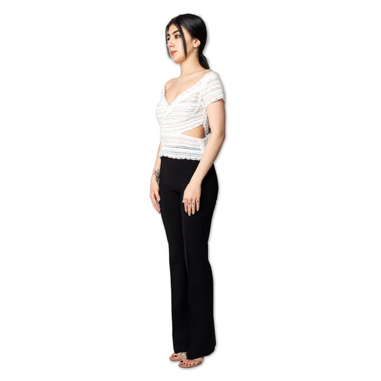 Weißes Cut-out-Top von Gianfranco Ferré – 90er Jahre - Image 5
