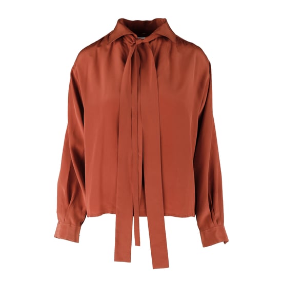 Yves Saint Laurent Rive Gauche Bluse mit Knoten - 2000er - Image 2