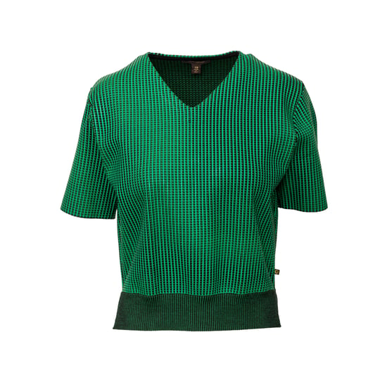 Louis Vuitton Pre-owned V-Ausschnitt-Top - Grün - Image 1