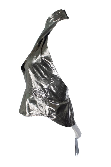 Isabel Marant, metallisch glänzendes Neckholder-Top - Image 3