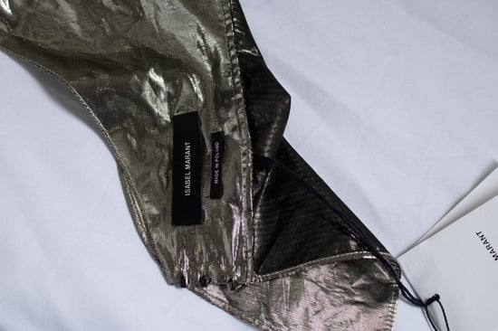 Isabel Marant, metallisch glänzendes Neckholder-Top - Image 5