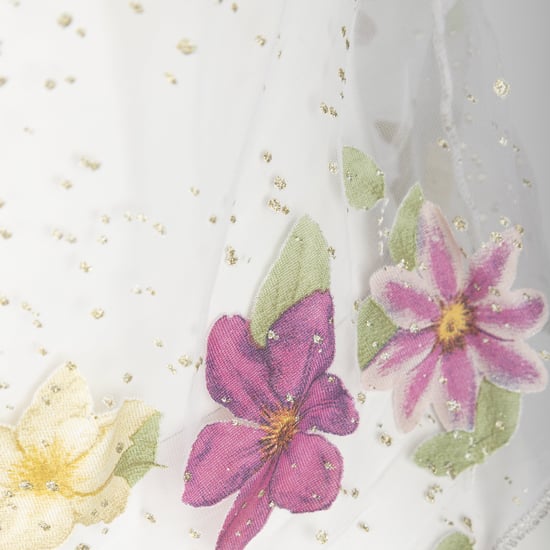 Roberto Cavalli Transparentes Blusentop mit Blumenmuster – 90er Jahre - Image 4
