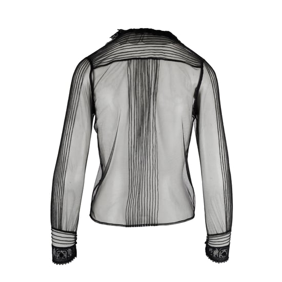 Valentino Pre-owned Sheer-Spitzenhemd von Red Valentino, 2010er - Schwarz - Image 2