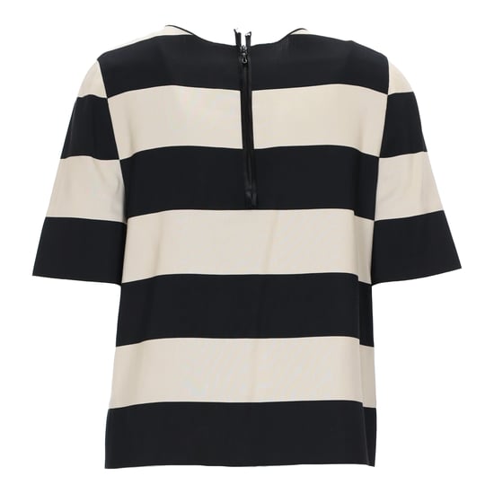 Lanvin Top mit schwarz-weißen Streifen – 2010er Jahre - Image 2