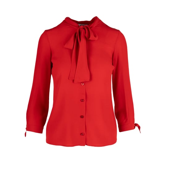 Moschino Cheap and Chic Hemd mit Krawattenknoten - 2010er Jahre - Image 1