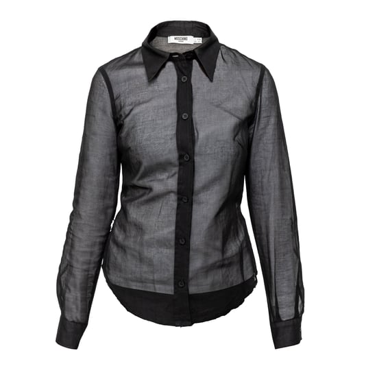 Moschino Jeans Transparentes Baumwollhemd - 10er Jahre - Image 1