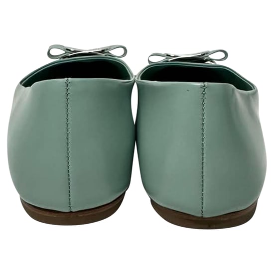 Salvatore Ferragamo Neue Vara Ballerinas aus grünem Lammleder - Image 3