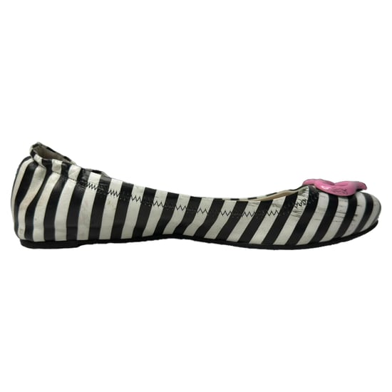 Sophia Webster Miami Gestreifte Ballerinas aus mehrfarbigem Leder - Image 1