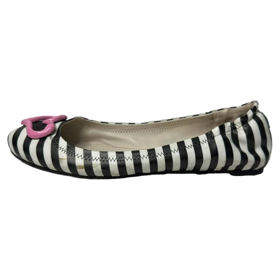 Sophia Webster Miami Gestreifte Ballerinas aus mehrfarbigem Leder - Image 4