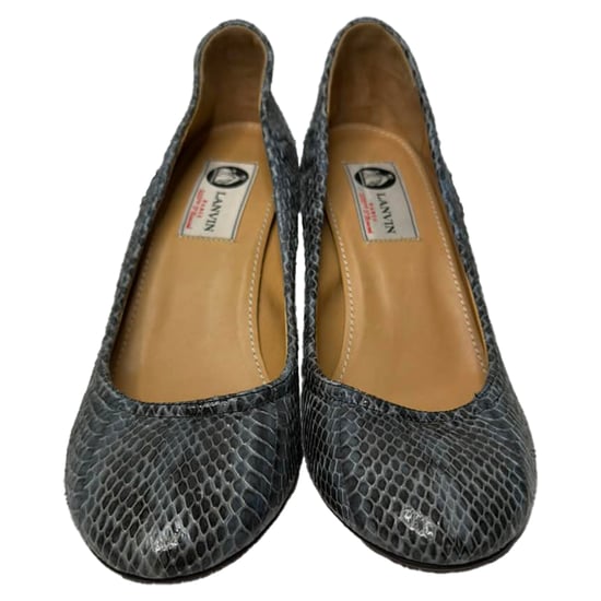 Lanvin Schlangenleder-Pumps aus Tierdruckleder - Image 2