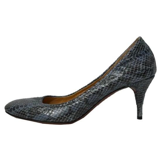 Lanvin Schlangenleder-Pumps aus Tierdruckleder - Image 4