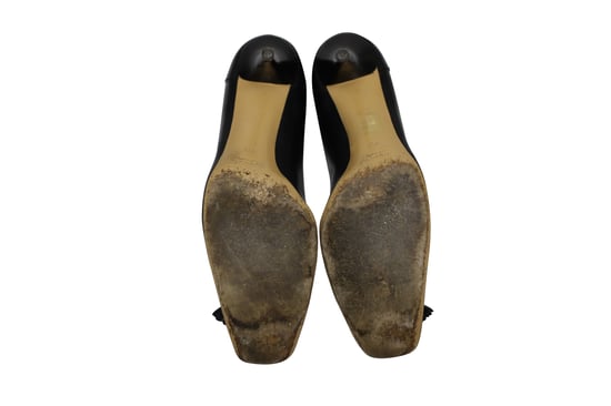 Gucci Loafer-Pumps mit Quasten und Bambus-Akzenten aus braunem Leder - Image 5