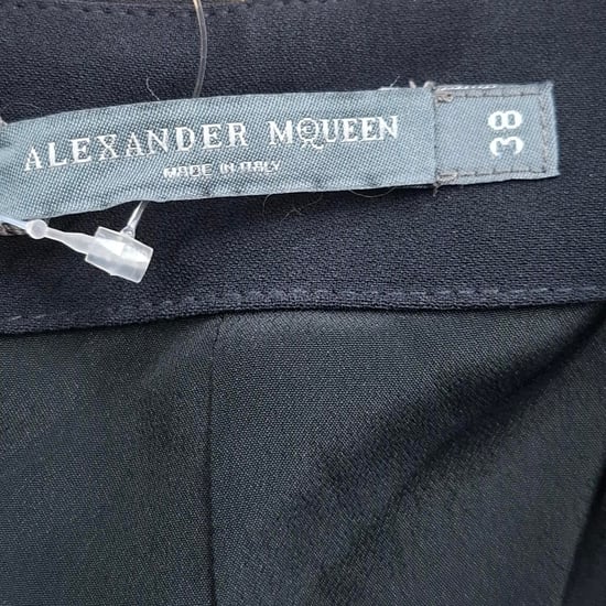 Alexander McQueen Bleistiftrock aus schwarzem Polyester - Image 3