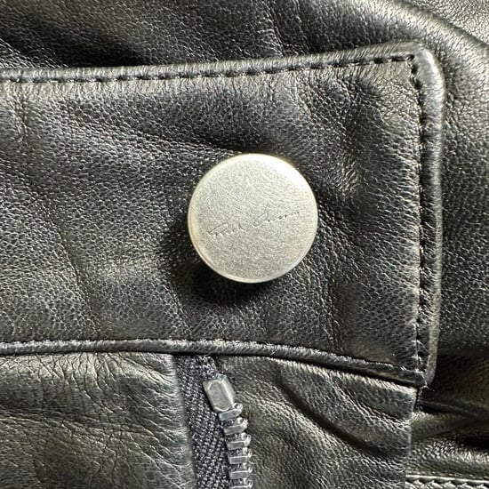 Rick Owens Midirock mit Knittereffekt aus schwarzem Lammleder - Image 4