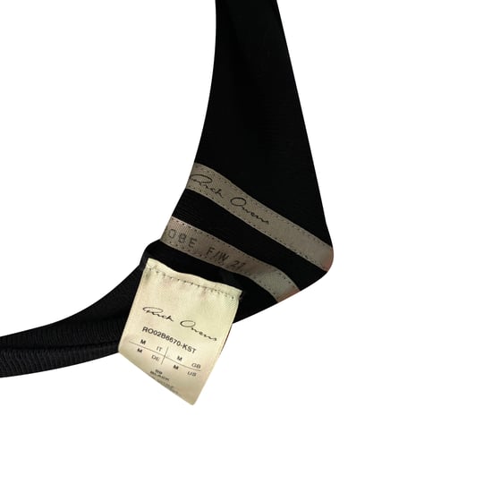 Rick Owens Drapierter asymmetrischer Midirock aus schwarzer Viskose - Image 6