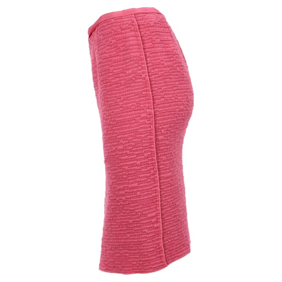 Nina Ricci Bleistiftrock in Knielänge aus rosa Wolle mit Strukturmuster - Image 2
