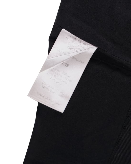 Lanvin Bleistiftrock aus grauer Wolle - Image 5