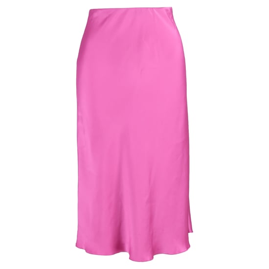 Nanushka Midirock aus rosa Satin - Image 1
