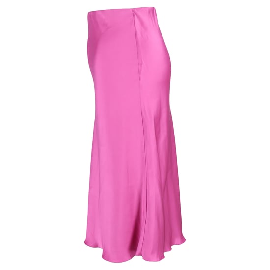 Nanushka Midirock aus rosa Satin - Image 2