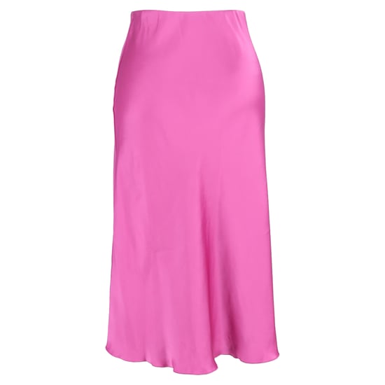 Nanushka Midirock aus rosa Satin - Image 3