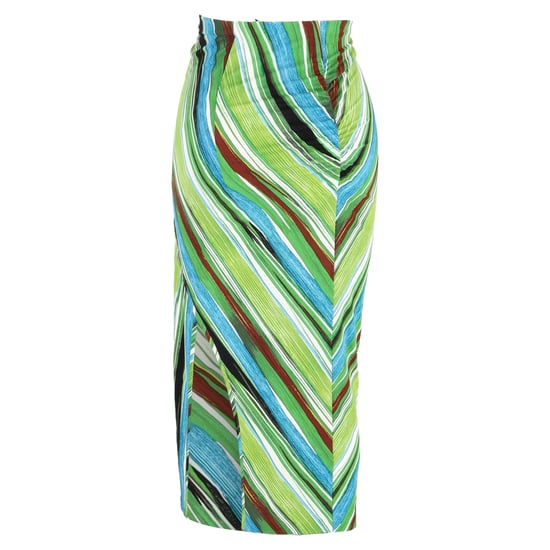 Diane Von Furstenberg Pre-owned Gestreifter Midirock, tailliert, aus Polyester - Mehrfarbig - Image 3