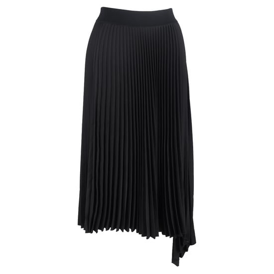 Joseph Faltenrock, asymmetrisch, Midi, aus schwarzem Polyester - Image 1