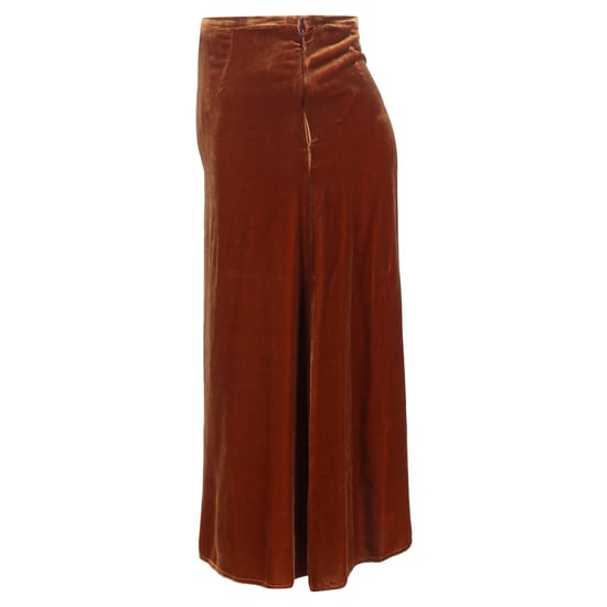 Joseph High-Waist-Rock aus braunem Samt - Image 2