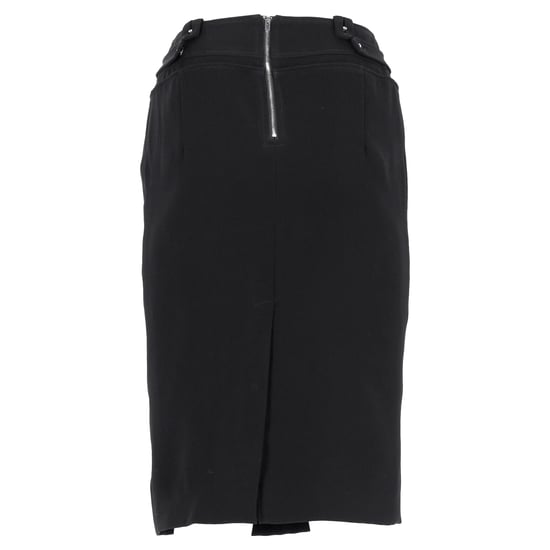 Altuzarra Midi-Bleistiftrock mit Taillendetail aus schwarzem Polyester - Image 3