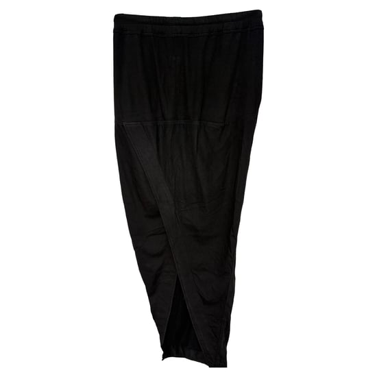 Rick Owens DRKSHDW Midirock mit Kordelzug aus schwarzer Baumwolle - Image 3