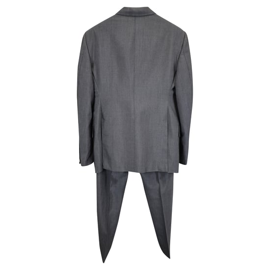 Tom Ford Shelton Anzughose aus grauer Wolle - Image 5
