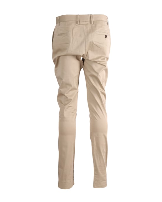 Acne Studios Regular Fit Hose aus beiger Baumwolle - Image 3