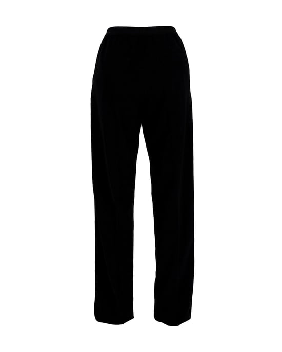 Balenciaga Pre-owned Hose mit elastischem Bund aus Viskose - Schwarz - Image 3